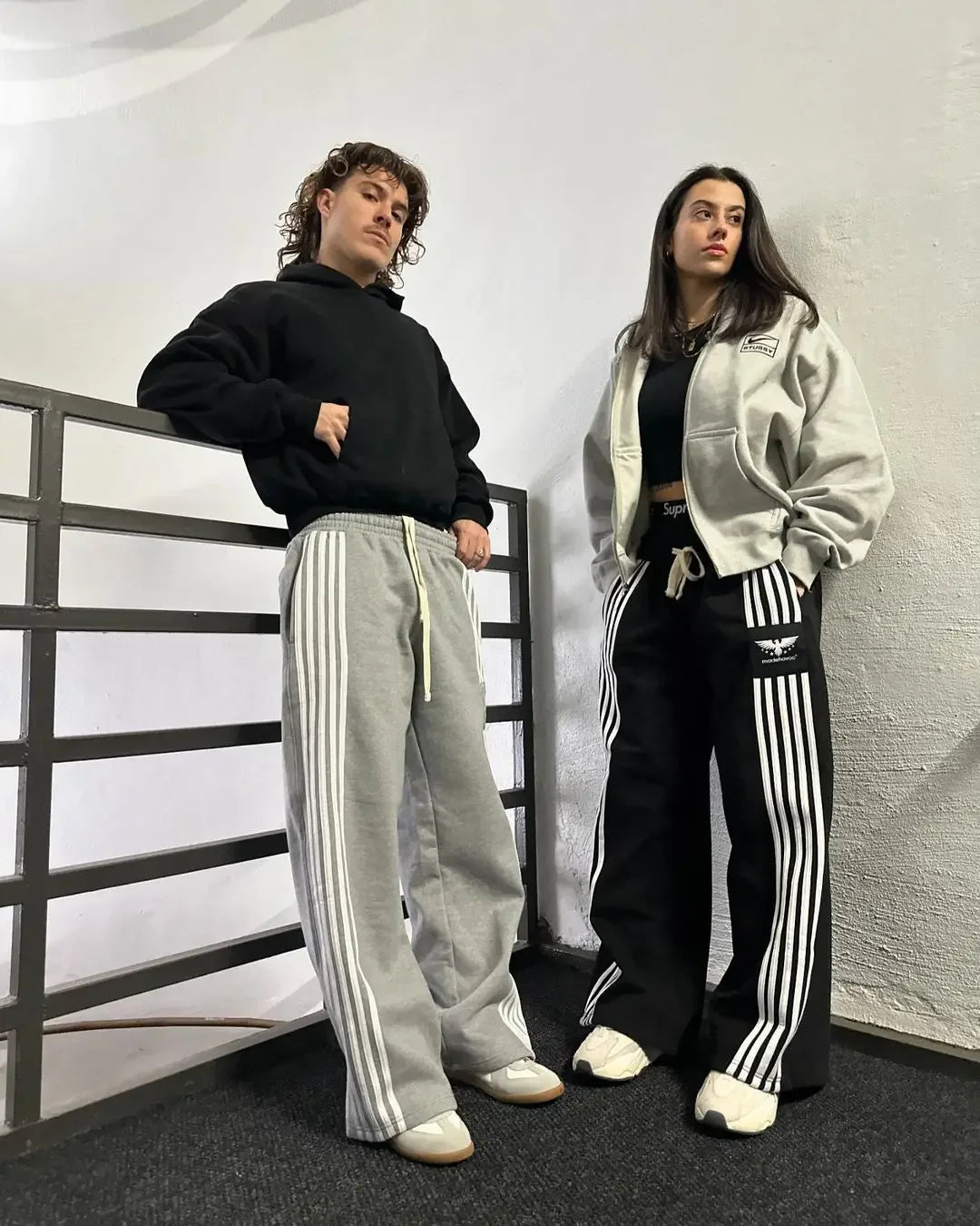 Y2K Retro Streetwear Fashion Casual Pants