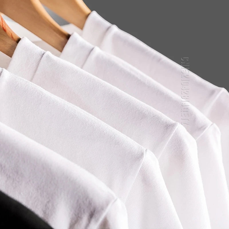Oversized Cotton T-Shirt with Short Sleeves and Crew Neck "ITS A LIFE STYLE!"