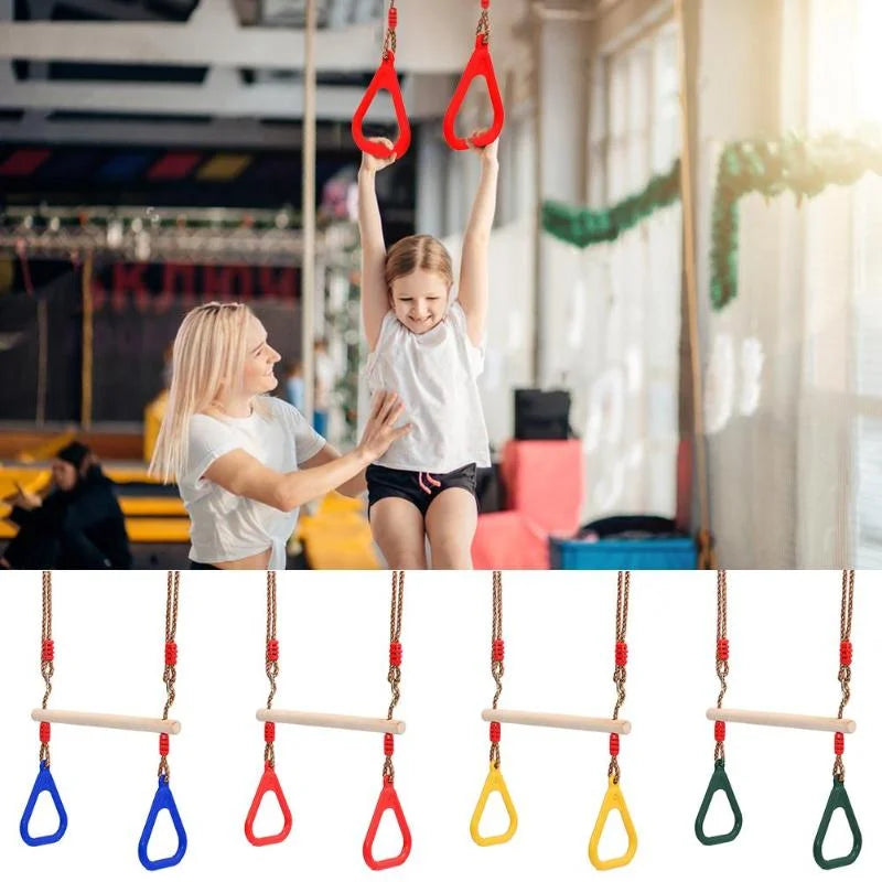 Flying Gymnastic Rings – Fitness Toy for Kids and Adults