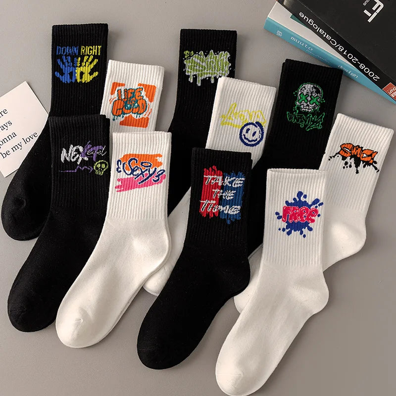 Urban Socks with Graffiti Style β Streetwear Attitude in Every Step