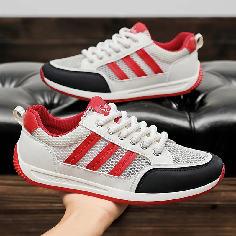 Men's Breathable Canvas Shoes – Forrest Gump Style | Ideal for Parkour, Running, and Casual Wear