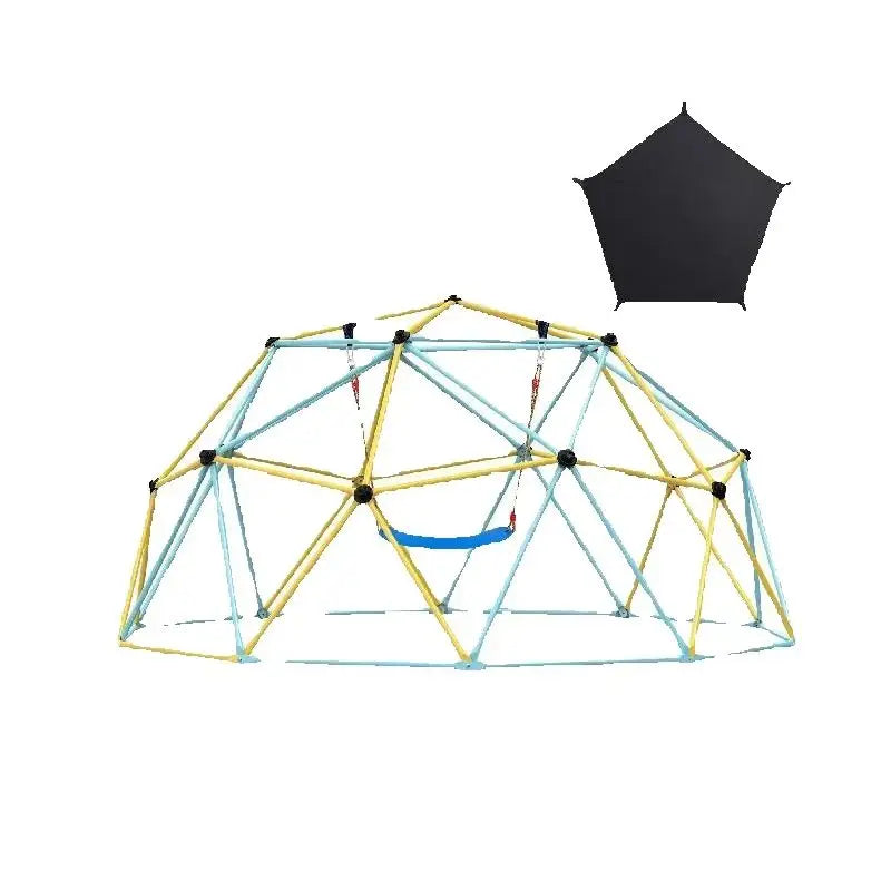 Climbing Dome for Kids with Swing and Hammock – 6/8/10/12FT Outdoor Playground