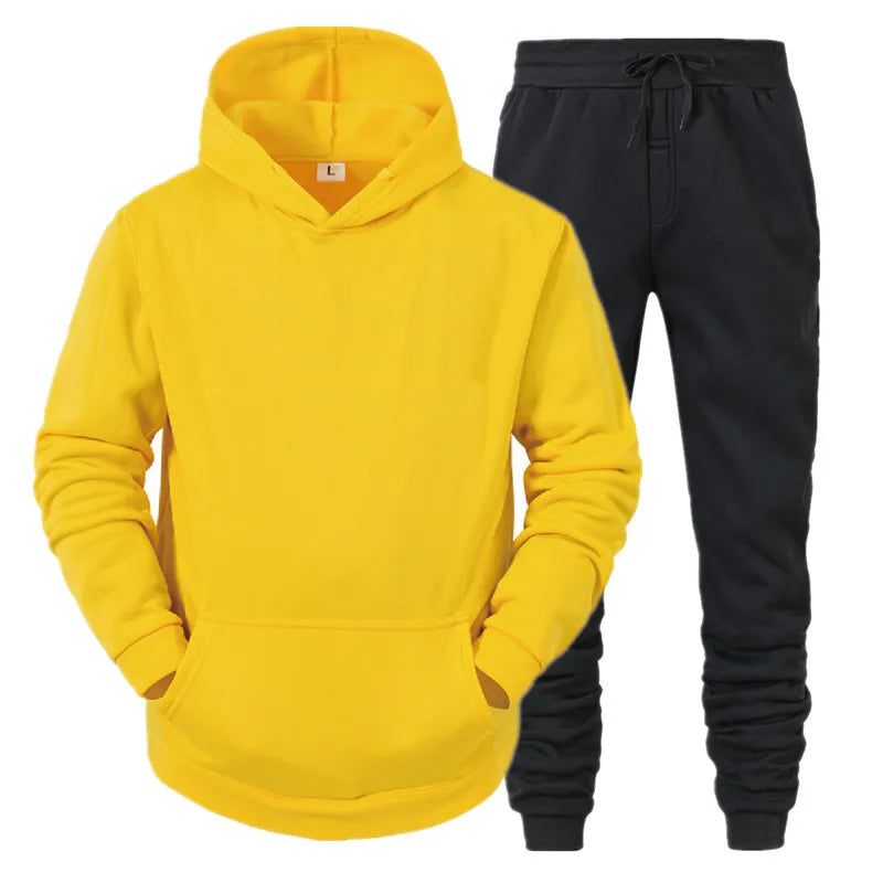 Men's Sportswear Set – Hoodie + Joggers | Parkour4You