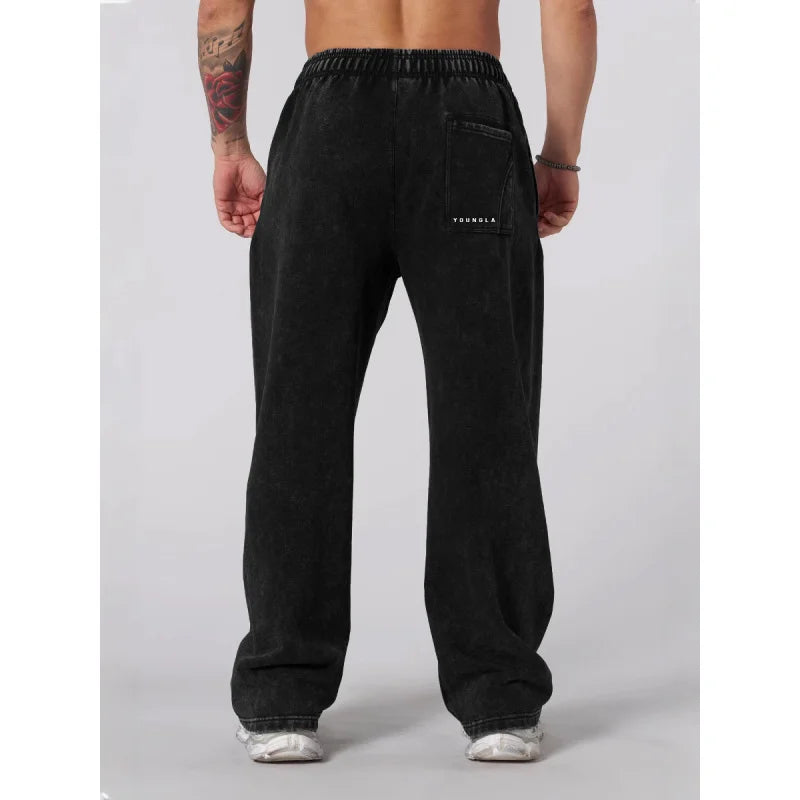 Pantalones deportivos unisex de parkour estilo americano: informales, urbanos y funcionales