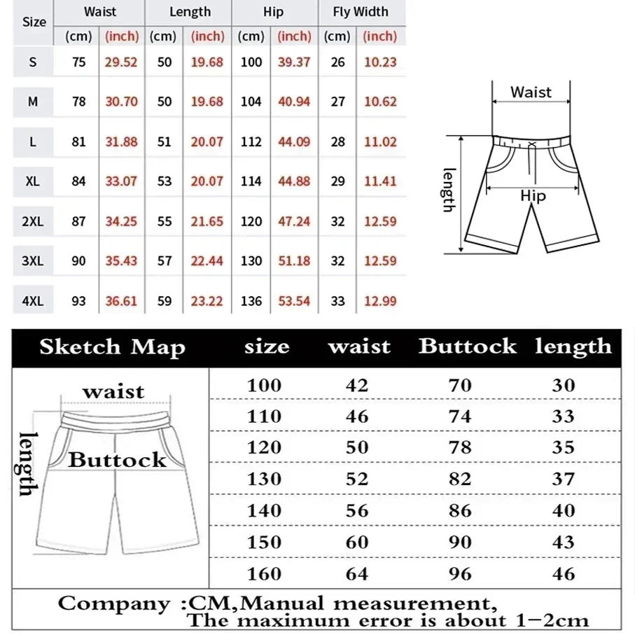 Pantalones cortos deportivos de camuflaje de secado rápido - Estilo urbano Y2K - Unisex - Niños y adultos