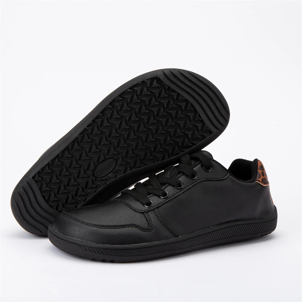 Minimalist Soft Leather Barefoot Shoes β Unisex | Parkour, Casual & Sports