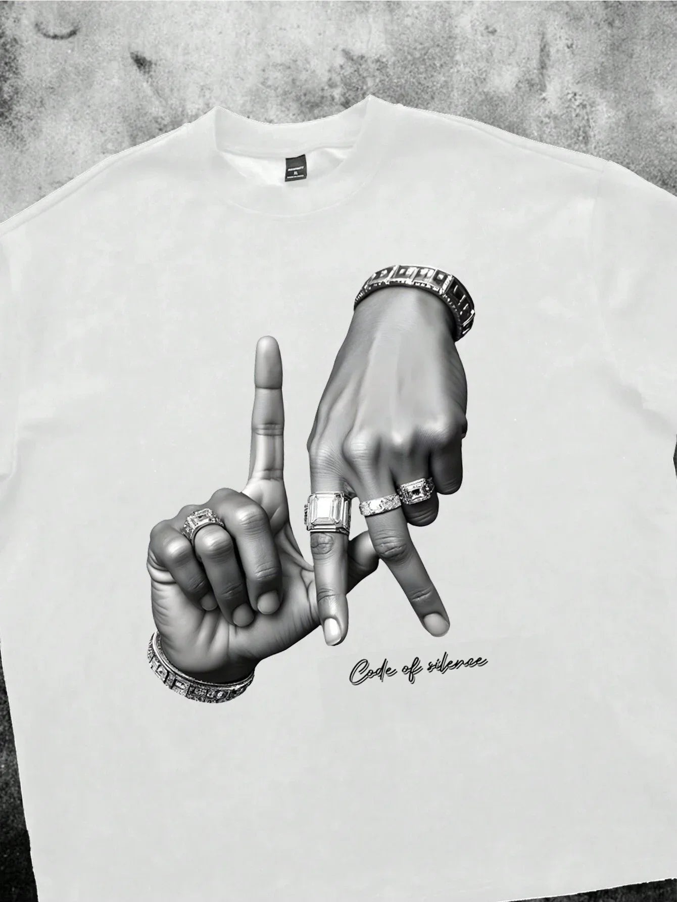 Los Angeles Hand Gesture” Urban T-Shirt – Street Style, 100% Cotton, and Summer Comfort