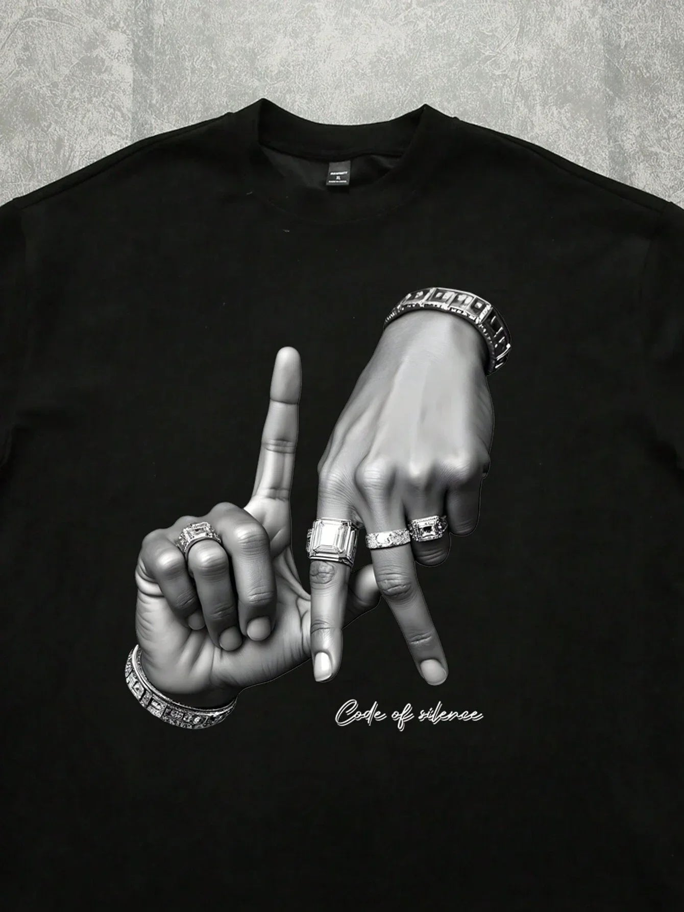 Los Angeles Hand Gesture” Urban T-Shirt – Street Style, 100% Cotton, and Summer Comfort