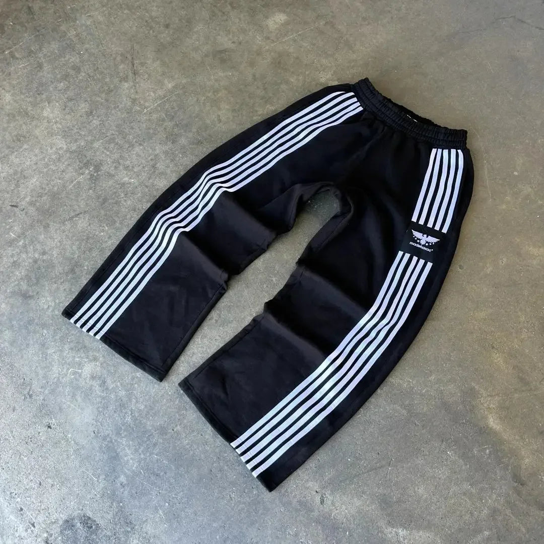 Y2K Retro Streetwear Fashion Casual Pants
