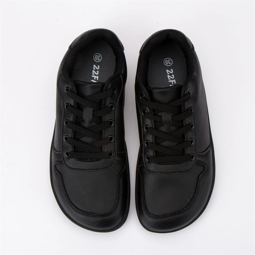 Minimalist Soft Leather Barefoot Shoes β Unisex | Parkour, Casual & Sports