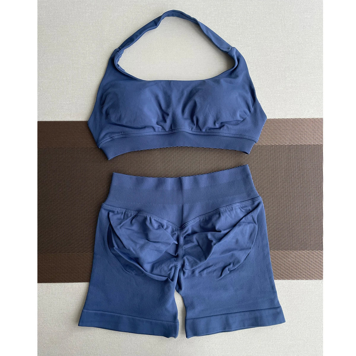 II Women's Seamless Short Set – Sports Shorts + Workout Top