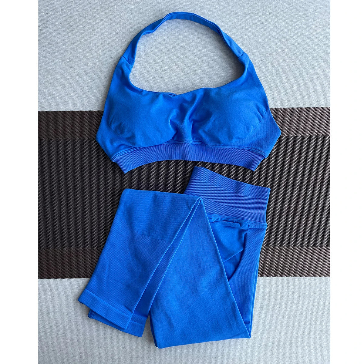 Women's Seamless Sports Set – Leggings + Workout Top