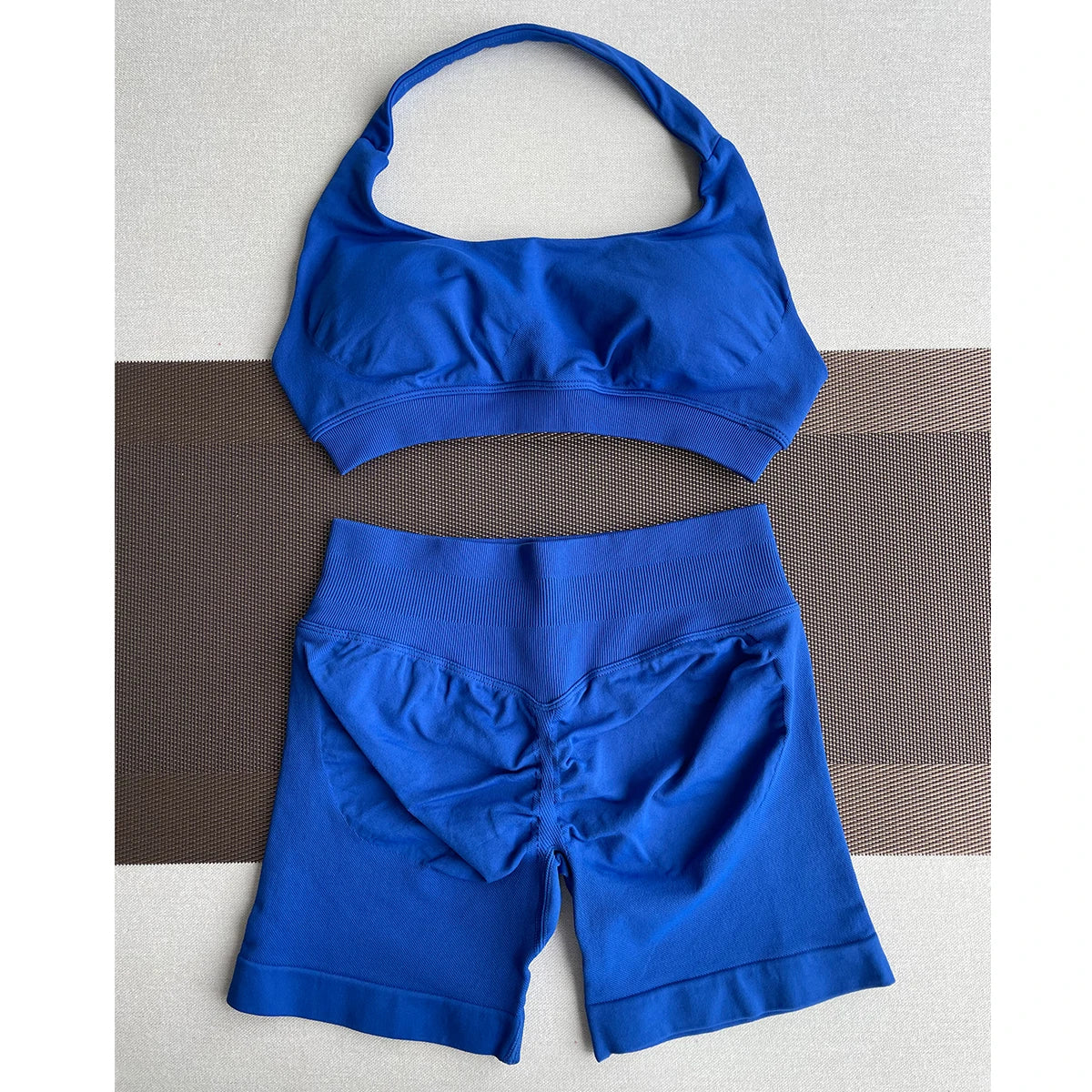 II Women's Seamless Short Set – Sports Shorts + Workout Top