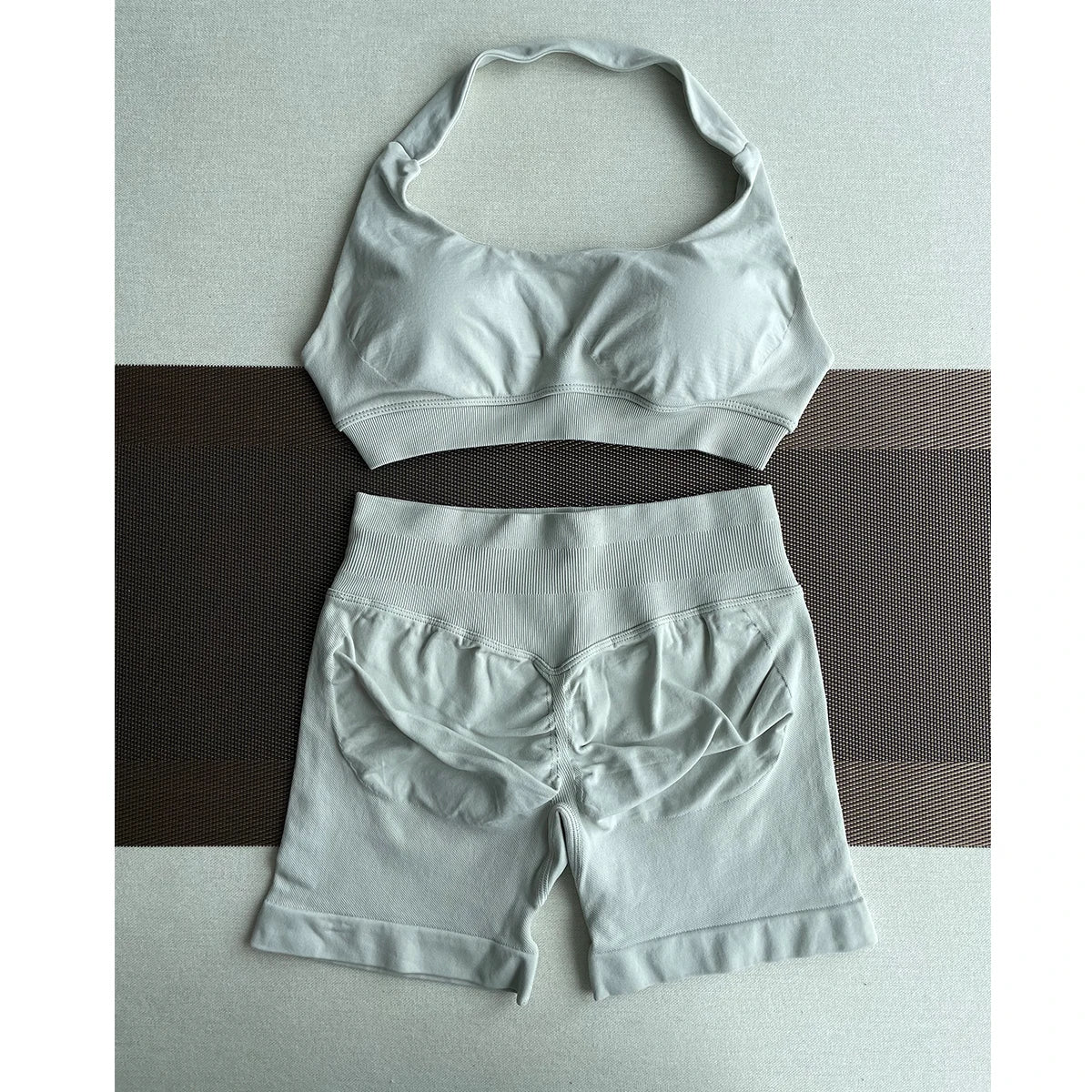 II Women's Seamless Short Set – Sports Shorts + Workout Top