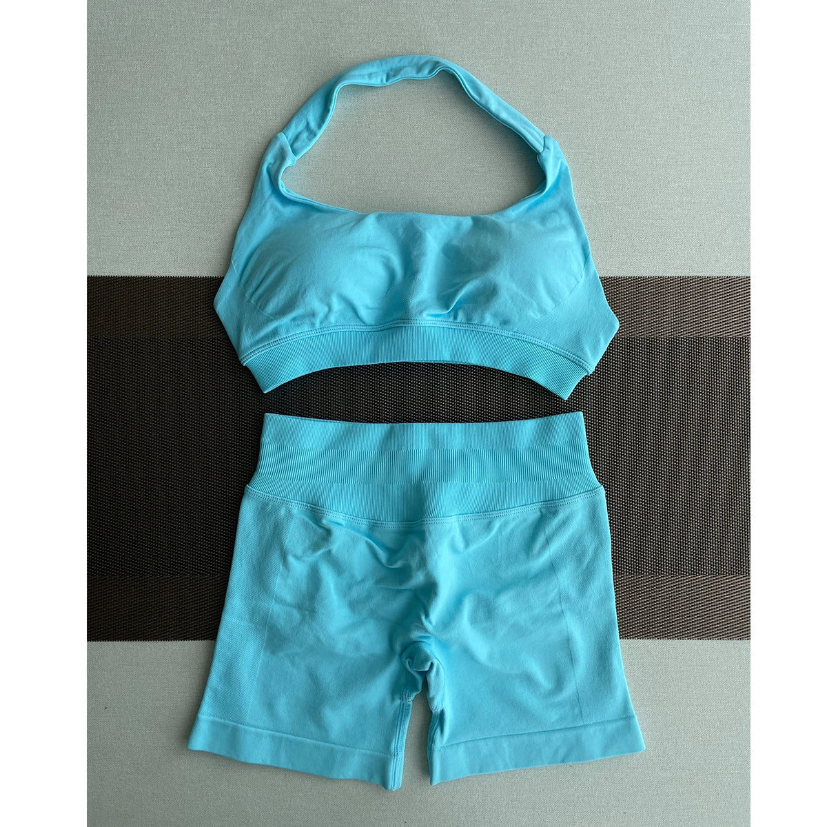 II Women's Seamless Short Set – Sports Shorts + Workout Top