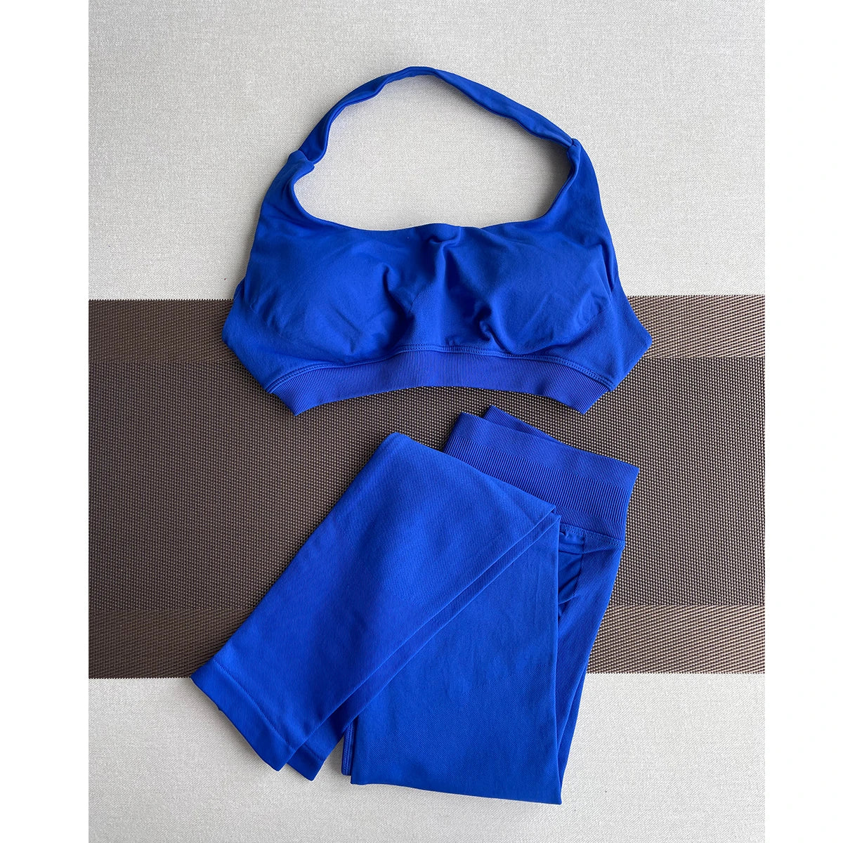 Women's Seamless Sports Set – Leggings + Workout Top
