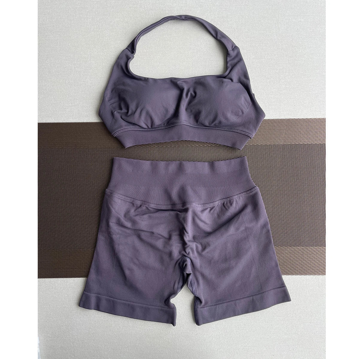 II Women's Seamless Short Set – Sports Shorts + Workout Top