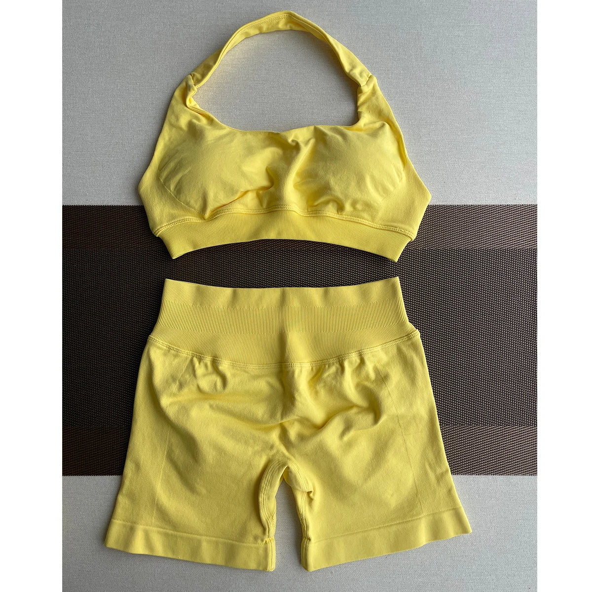 II Women's Seamless Short Set – Sports Shorts + Workout Top