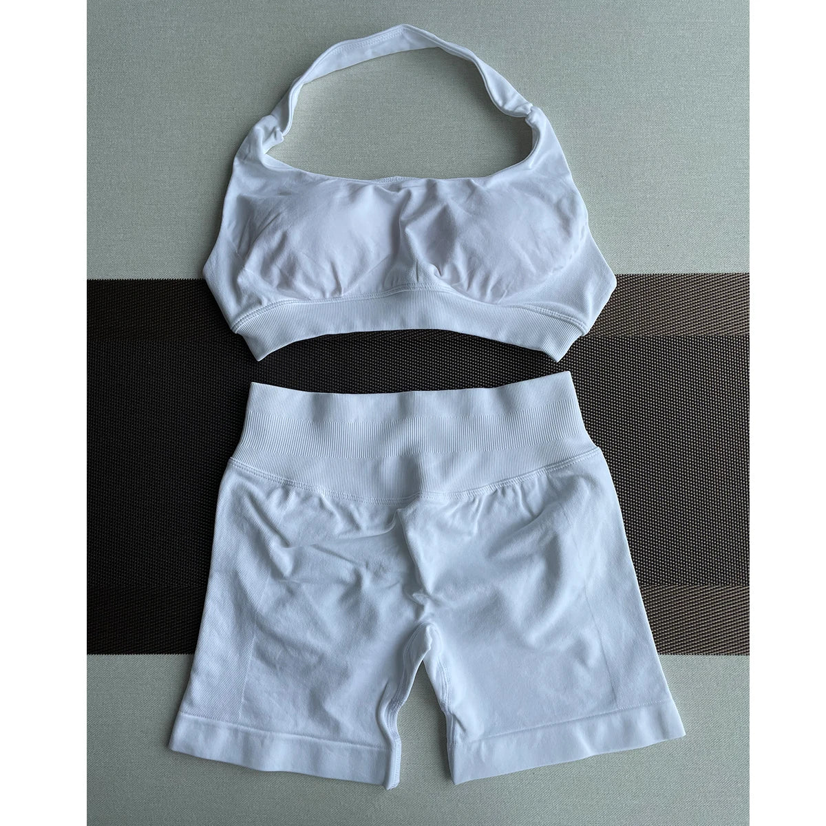 II Women's Seamless Short Set – Sports Shorts + Workout Top