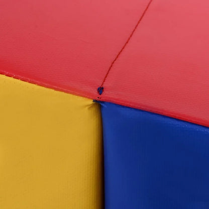 Folding Triangle Gymnastics Mat for Kids – Foam Incline Wedge for Rolls & Tumbling