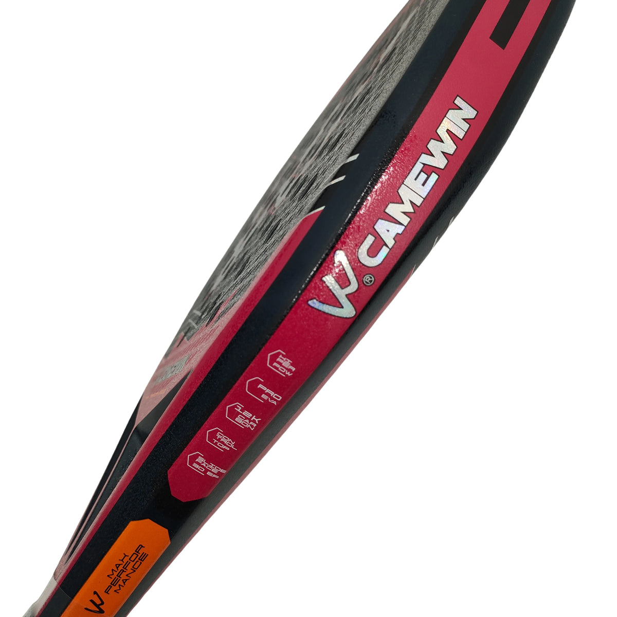 12K Carbon Fiber Padel Racket H-27 / H-28 – EVA Core, with Bag & Sweatbands