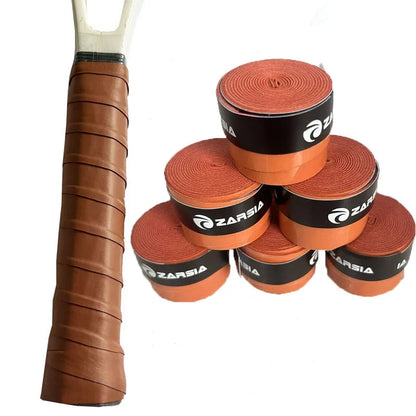 Overgrips marrón retro para pádel y tenis – Pack de 6
