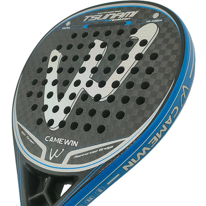 Pala de pádel de carbono 12K H-23 – Núcleo EVA, con funda y muñequeras