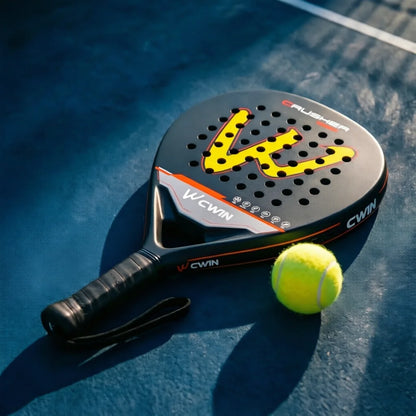 Pala de pádel full carbon – Núcleo EVA, control preciso para nivel avanzado