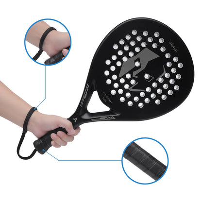Pala de pádel ligera de grafito PR670 / PR660 – EVA memory foam, con cinta de muñeca
