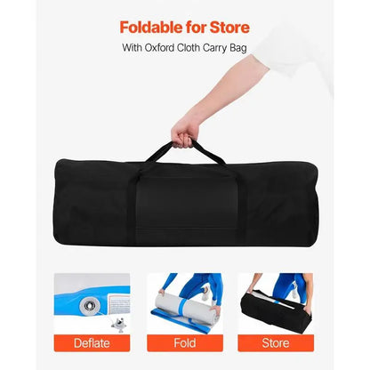 Inflatable training mat 3 x 1.5 m with electric pump – view 3