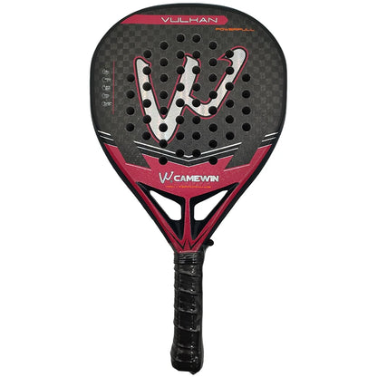 12K Carbon Fiber Padel Racket H-27 / H-28 – EVA Core, with Bag & Sweatbands