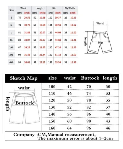 Shorts de playa unisex con estampado 3D de Bart Simpson: estilo informal, holgado y divertido, para adultos y niños.