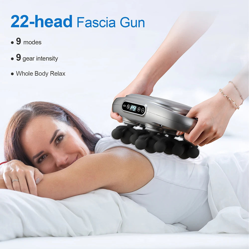 High Frequency Sports Massage Gun – 22, 24, 28, or 30 Head Options 💪 Recover your body like a professional athlete