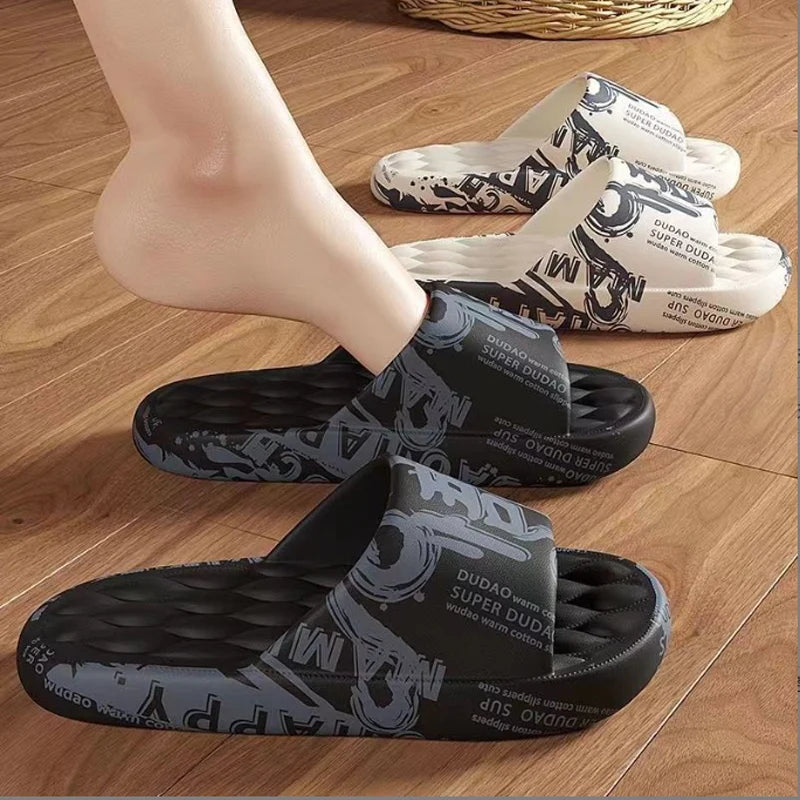 Chanclas para hombre con suela suave de EVA: antideslizantes, cómodas y de estilo informal.