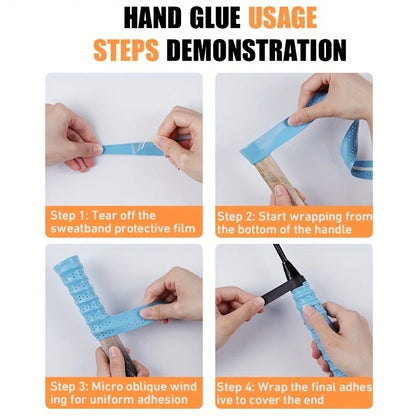 Anti-Slip Padel & Tennis Overgrips – 10-Pack