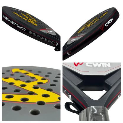 Pala de pádel full carbon – Núcleo EVA, control preciso para nivel avanzado