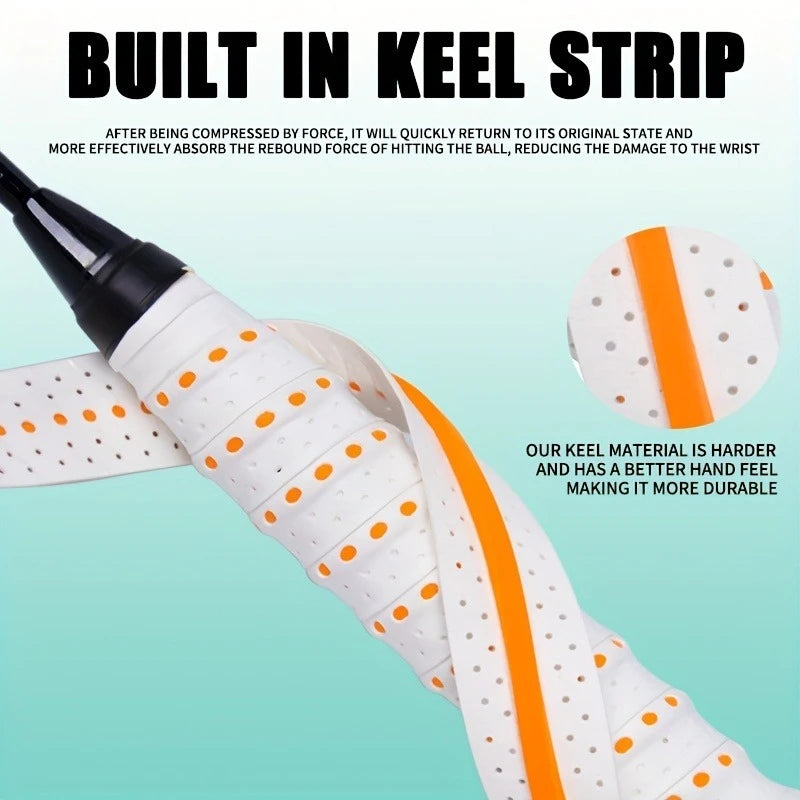 Anti-Slip Padel & Tennis Overgrips – 10-Pack
