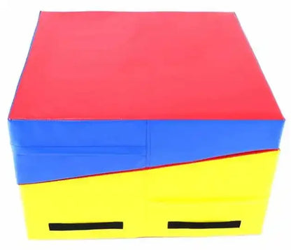 Folding Triangle Gymnastics Mat for Kids – Foam Incline Wedge for Rolls & Tumbling