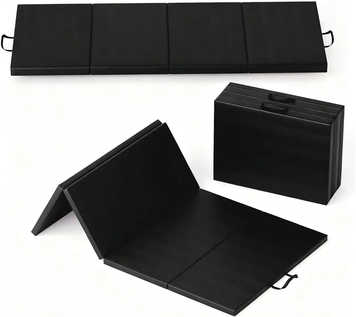Folding gymnastics mat 180 x 90 cm, 5 cm thick – view 5