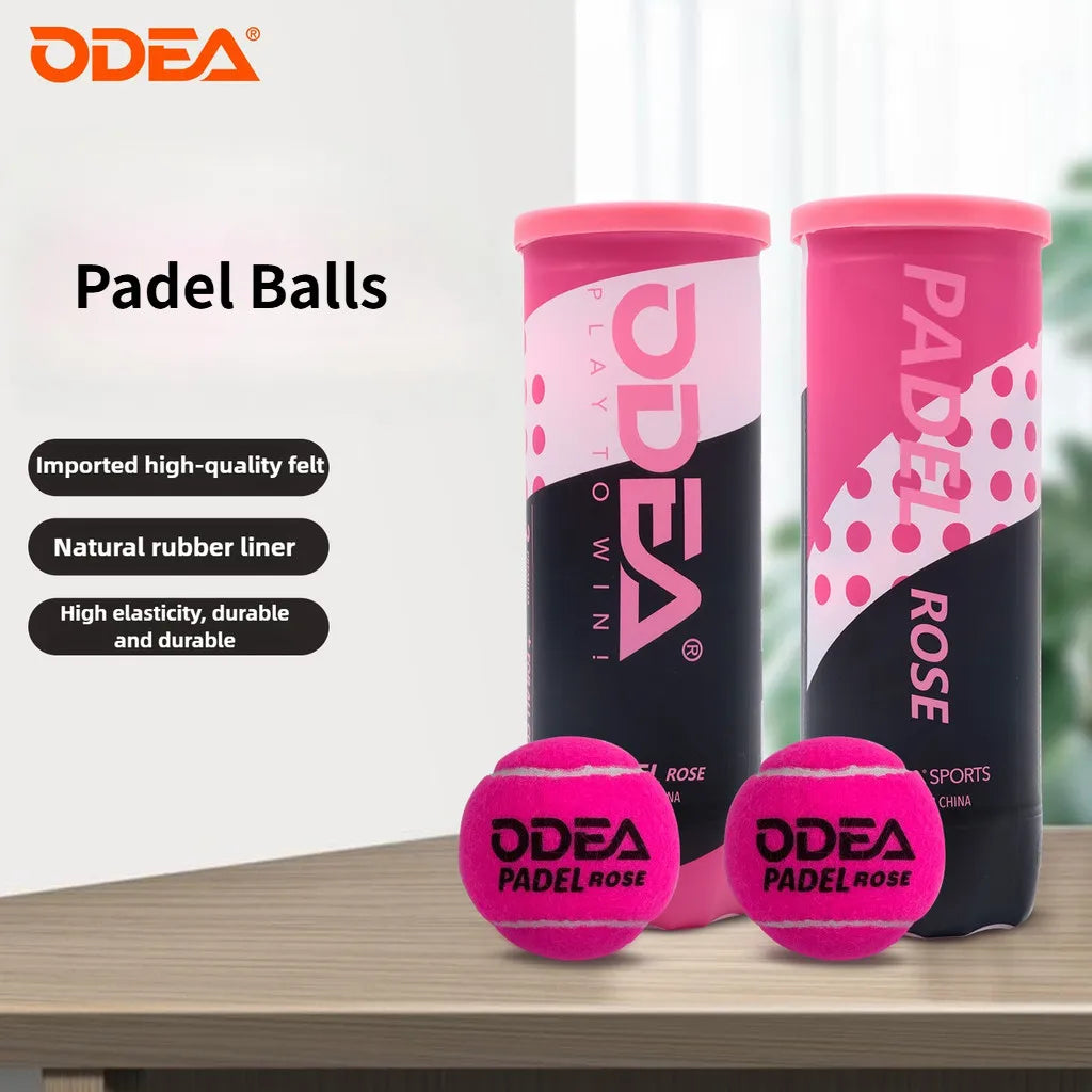 Pelotas de pádel Ace y Rose – Bote al vacío, bote alto, 2 o 4 botes
