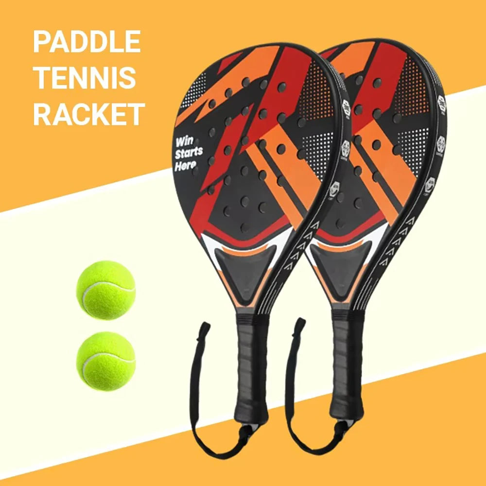Pala de pádel para iniciación y nivel medio – Mango antivibración