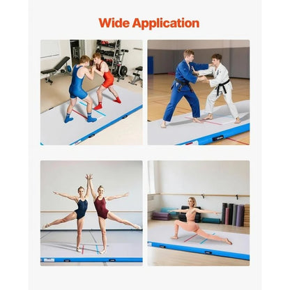 Inflatable training mat 3 x 1.5 m with electric pump – view 8
