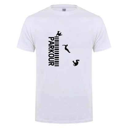 Camiseta de parkour para hombres, mujeres y niños: ropa informal