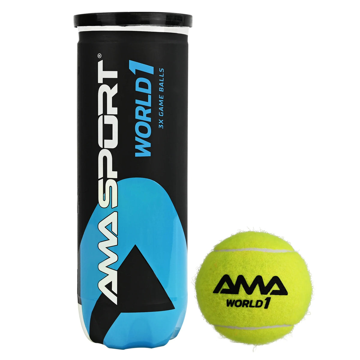 Padel Balls – High Bounce, Durable Felt, Packs of 3 or 6