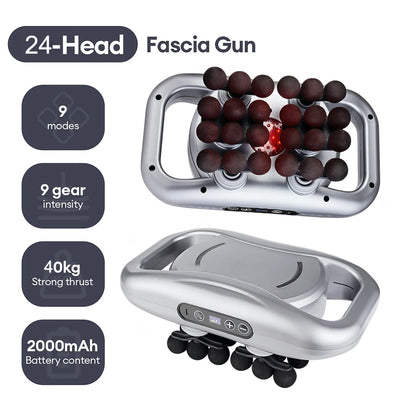 High Frequency Sports Massage Gun – 22, 24, 28, or 30 Head Options 💪 Recover your body like a professional athlete