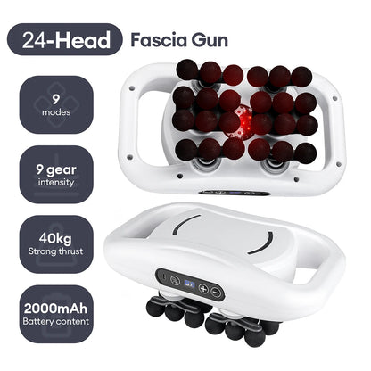 High Frequency Sports Massage Gun – 22, 24, 28, or 30 Head Options 💪 Recover your body like a professional athlete