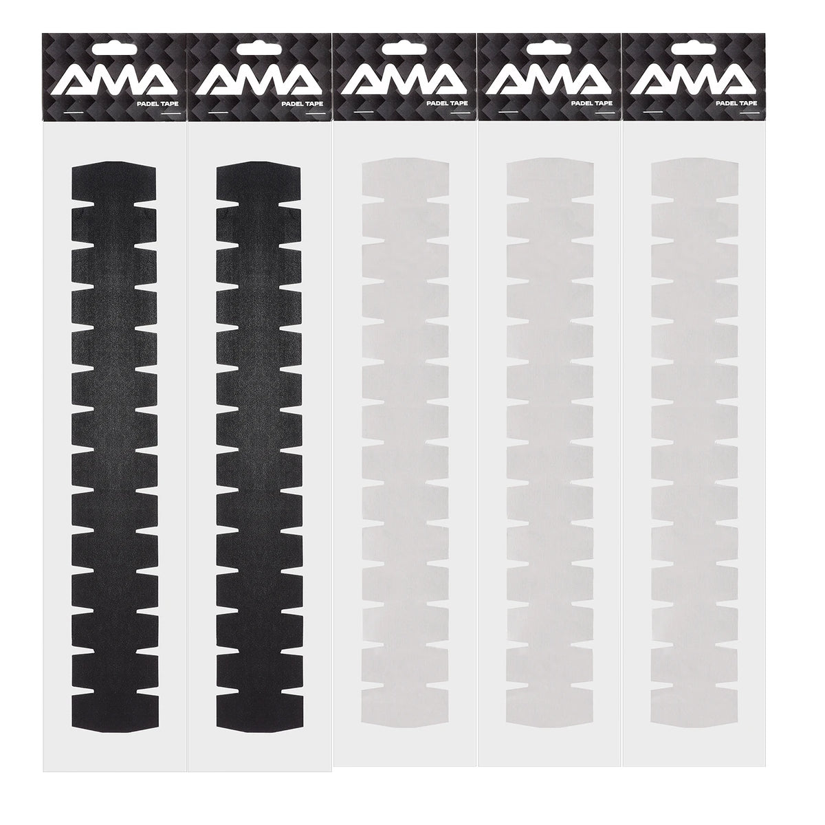 Protector para pala de pádel – Cinta de PU ligera, 55 x 360 mm, packs de 1, 3 o 5