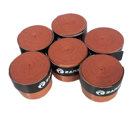 Overgrips marrón retro para pádel y tenis – Pack de 6