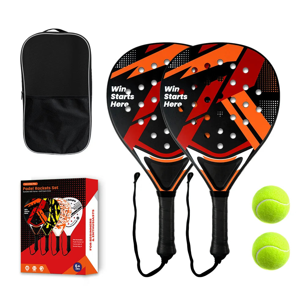 Pala de pádel para iniciación y nivel medio – Mango antivibración