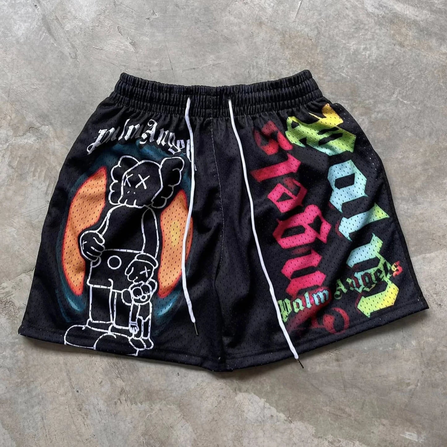 Unisex Quick-Dry Athletic Shorts - Outdoor Training - Featuring a fun and flattering print.